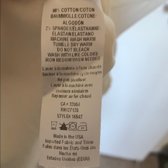 NWT Anthropologie Loup Denim Ruffle Dress White S - Picture 7 of 8